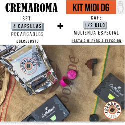 Kit MIDI DG Caps&Coffee