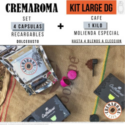 Kit LARGE DG Caps&Coffee